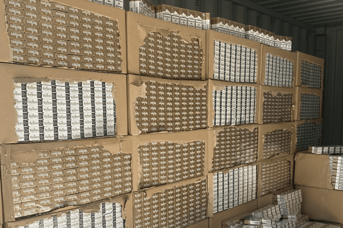 Walsall illegal cigarettes seizure