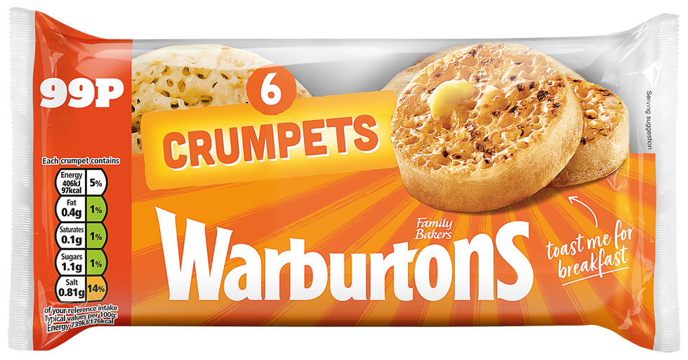 Warburtons 6 Crumpets PMP 2021 AW