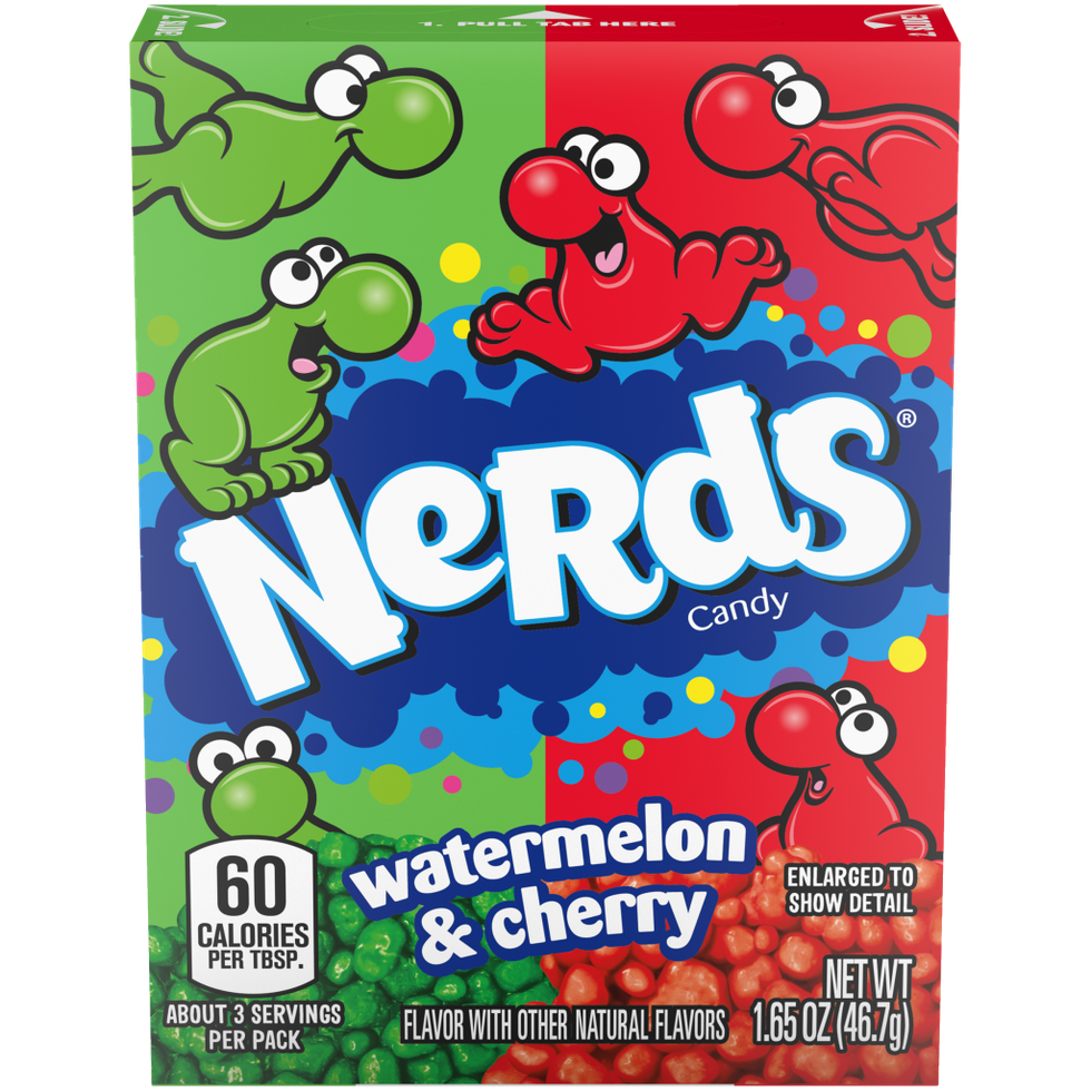 Watermelon and Cherry Nerds Box
