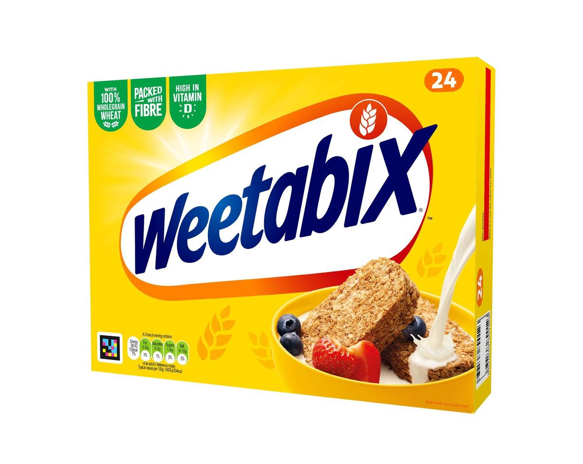 Weetabix packaging refresh health messaging