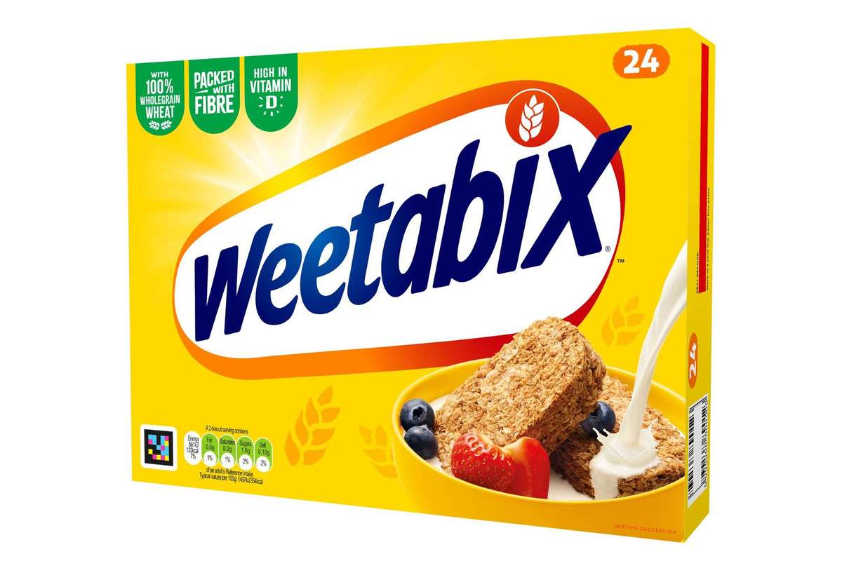 Weetabix packaging refresh health messaging
