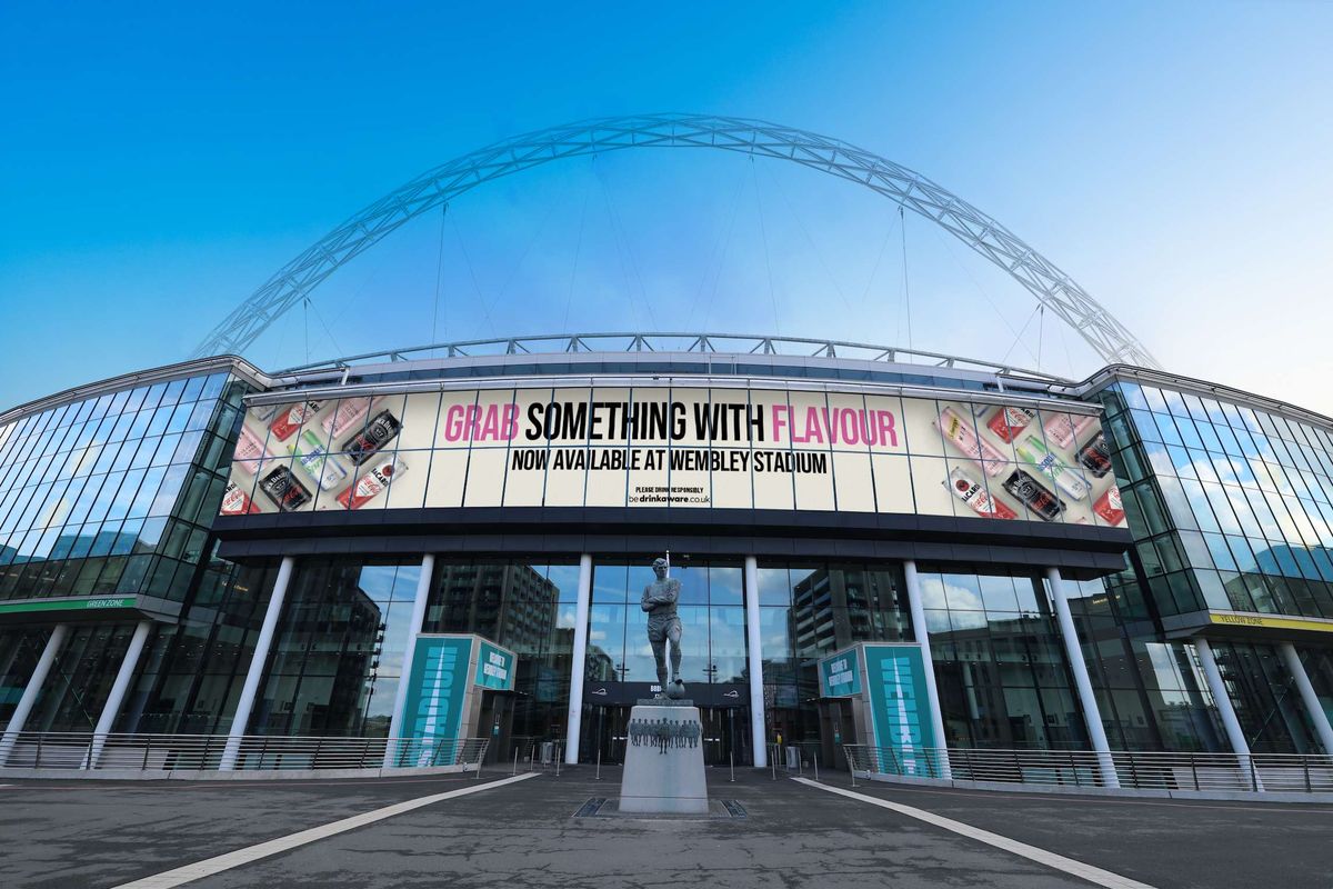 Wembley Stadium beverage partnership