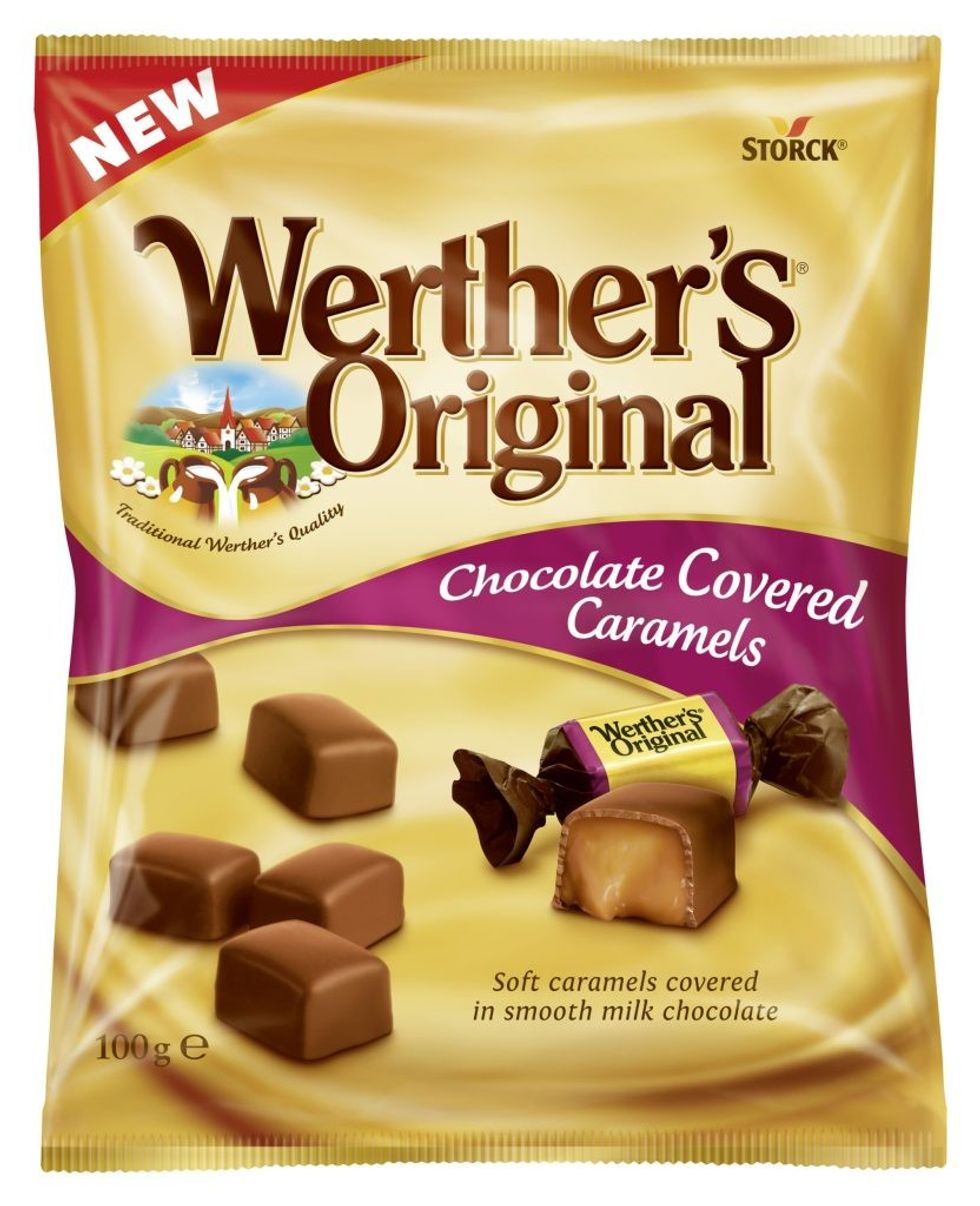 Werther39s Original Chocolate Covered Caramels 100g 1