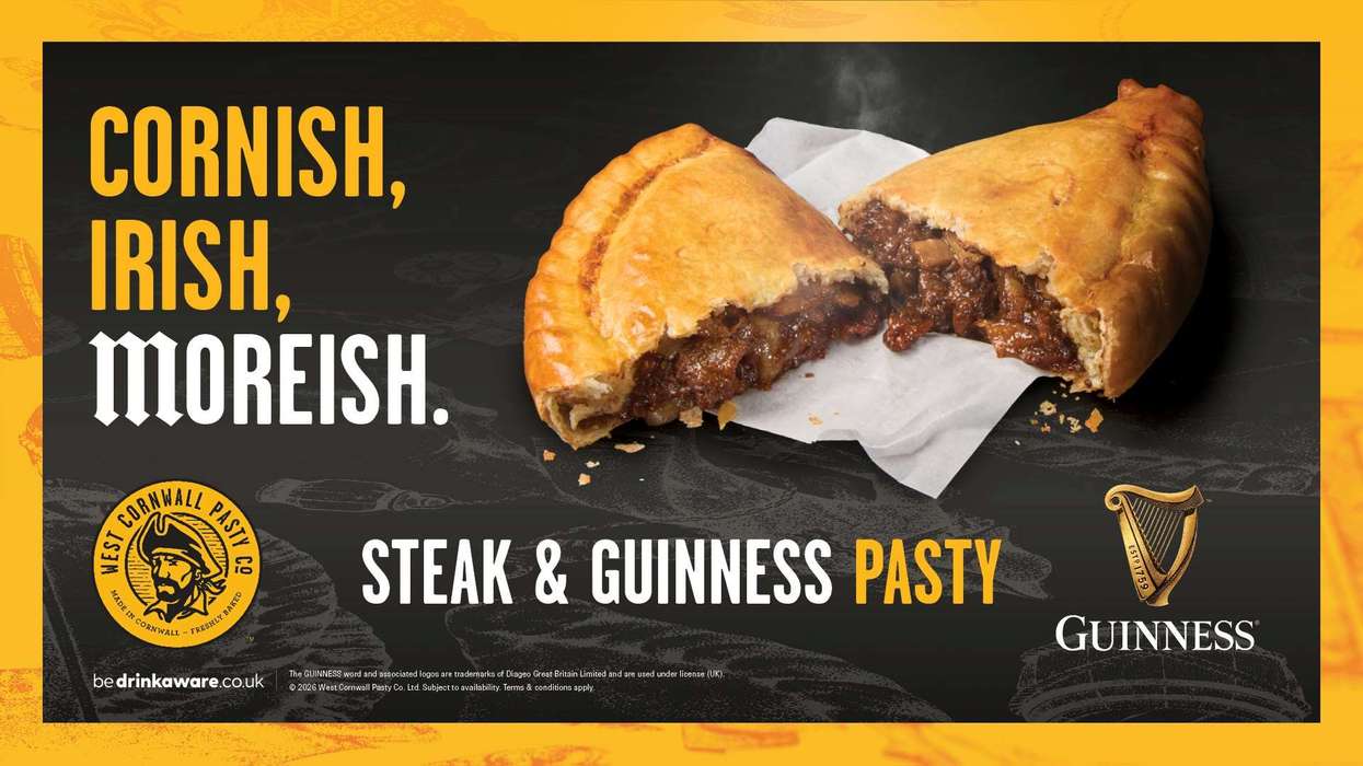 West Cornwall Pasty Co Steak & Guinness