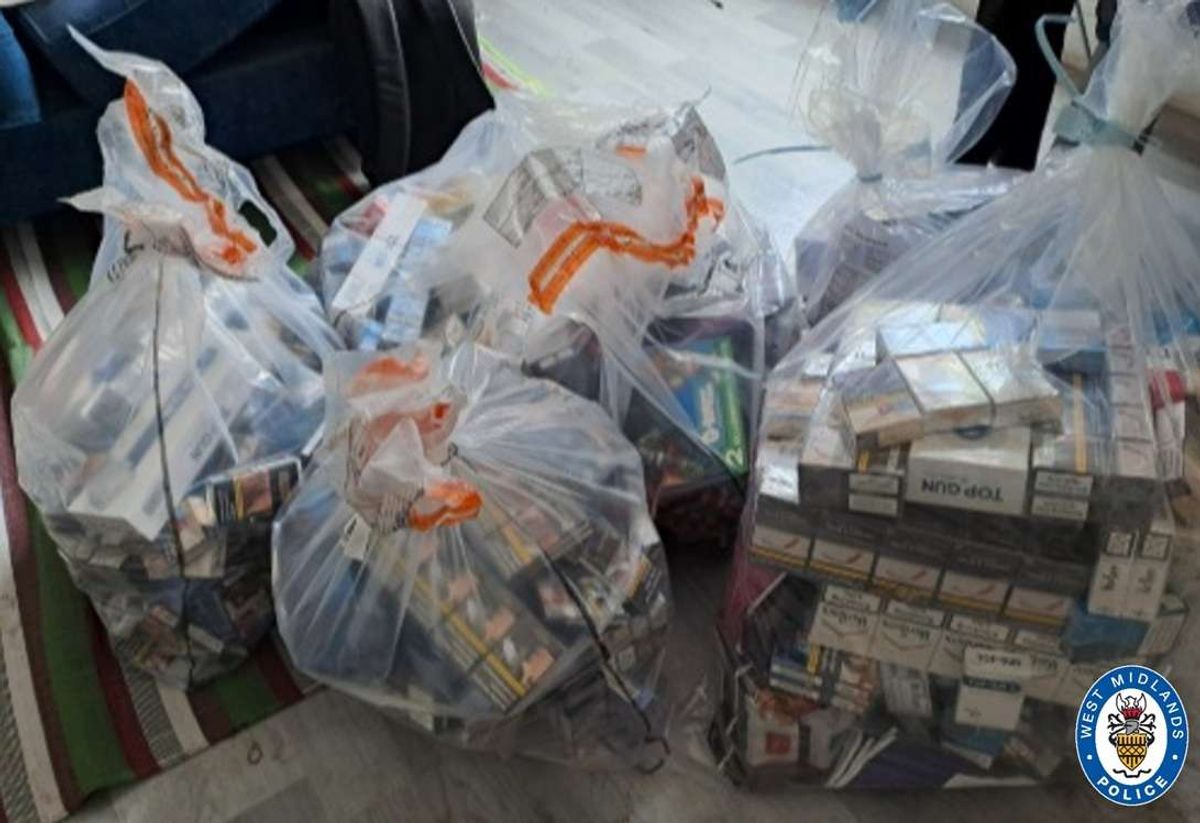 West Midlands Police illicit tobacco illegal vapes crackdown