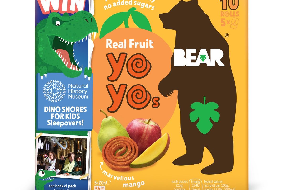 win dino snores natural history museum tickets with BEAR Yoyos