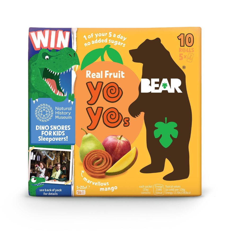 win dino snores natural history museum tickets with BEAR Yoyos