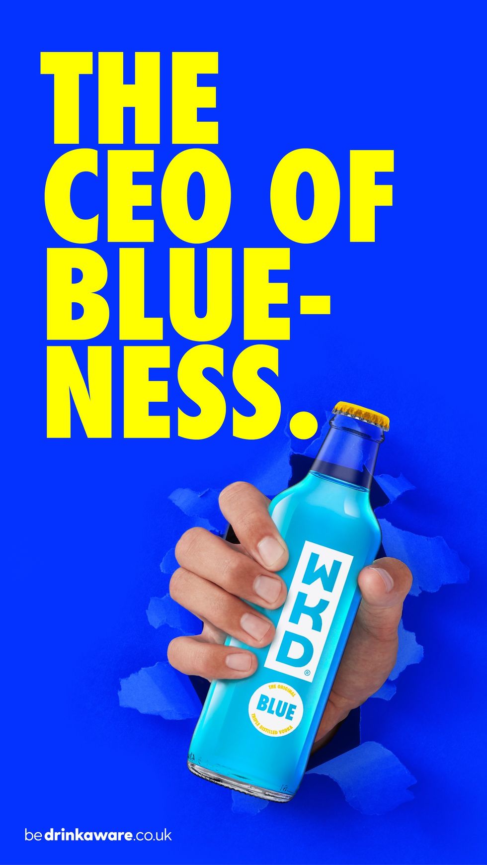 WKD Blue CEO port