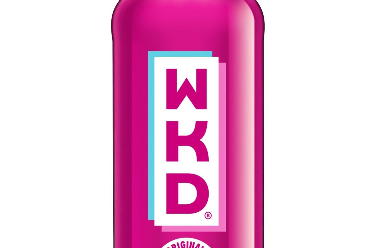 WKD Cherry Ice bottles and cans featuring bold cherry-themed summer branding
