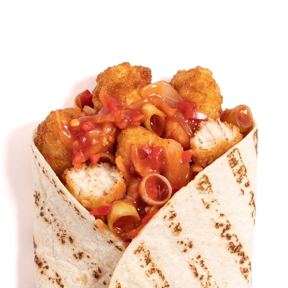 Wrap Korean Wrap on White