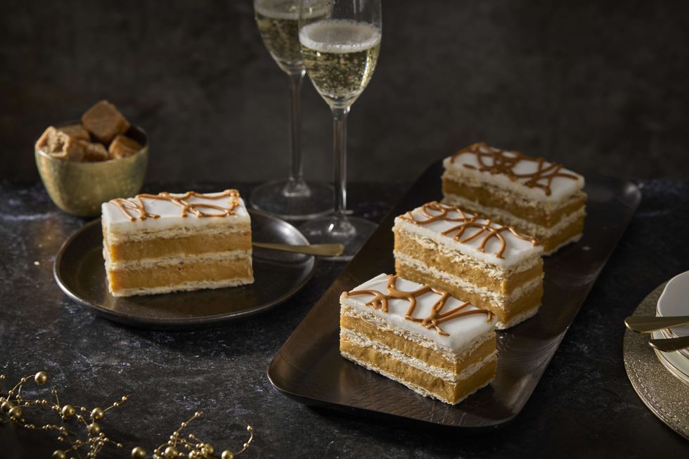 Wrights Centenary Caramel Custard Slice