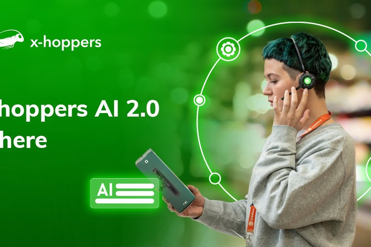 x-hoppers AI theft detection system in retail store at RTS 2025