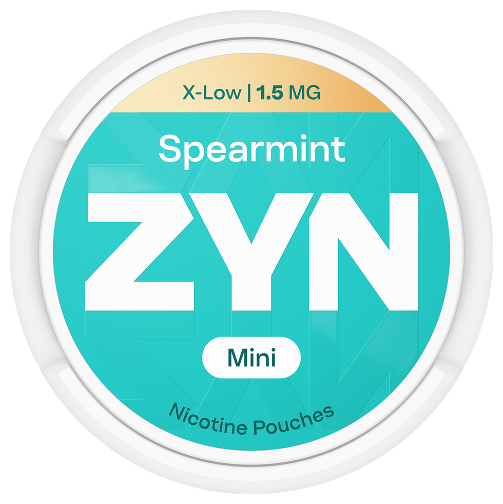 Zyn nicotine pouch range with new Spearmint and Apple Mint flavours, updated packaging, and extra-low 1.5mg strength for UK retailers