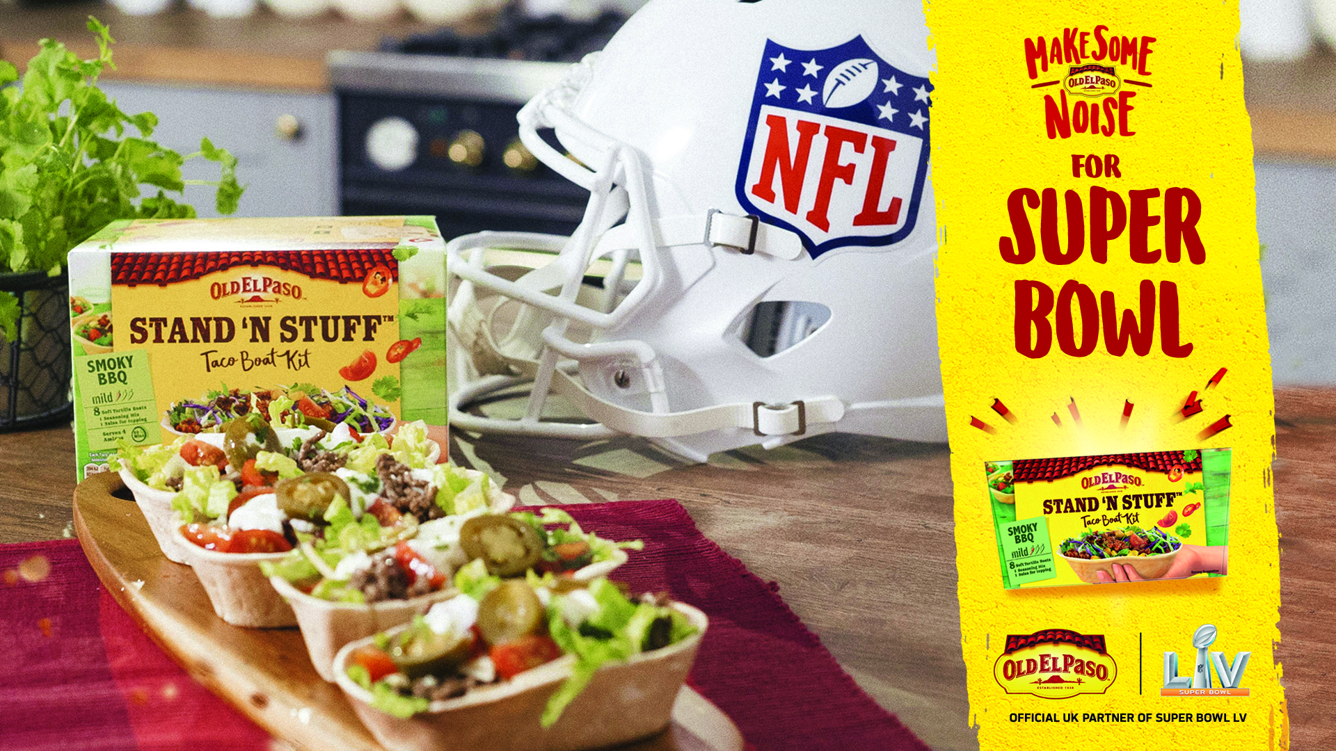 Old El Paso partners with NFL UK
