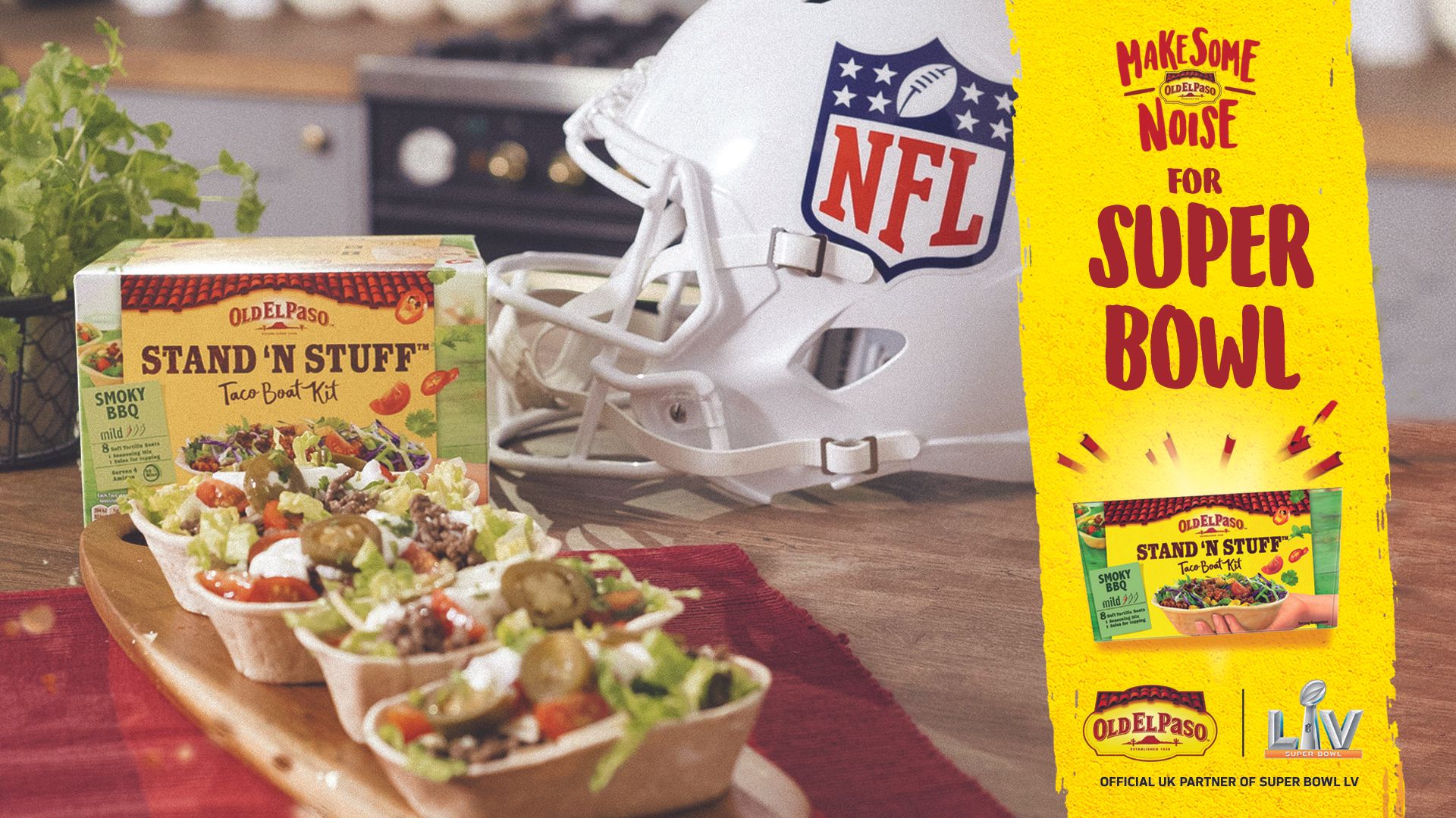 Old El Paso partners with NFL UK