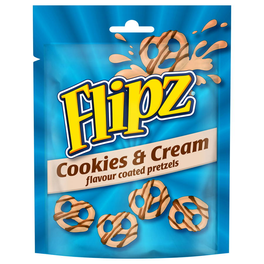Flipz gets new variant Cookies & Cream