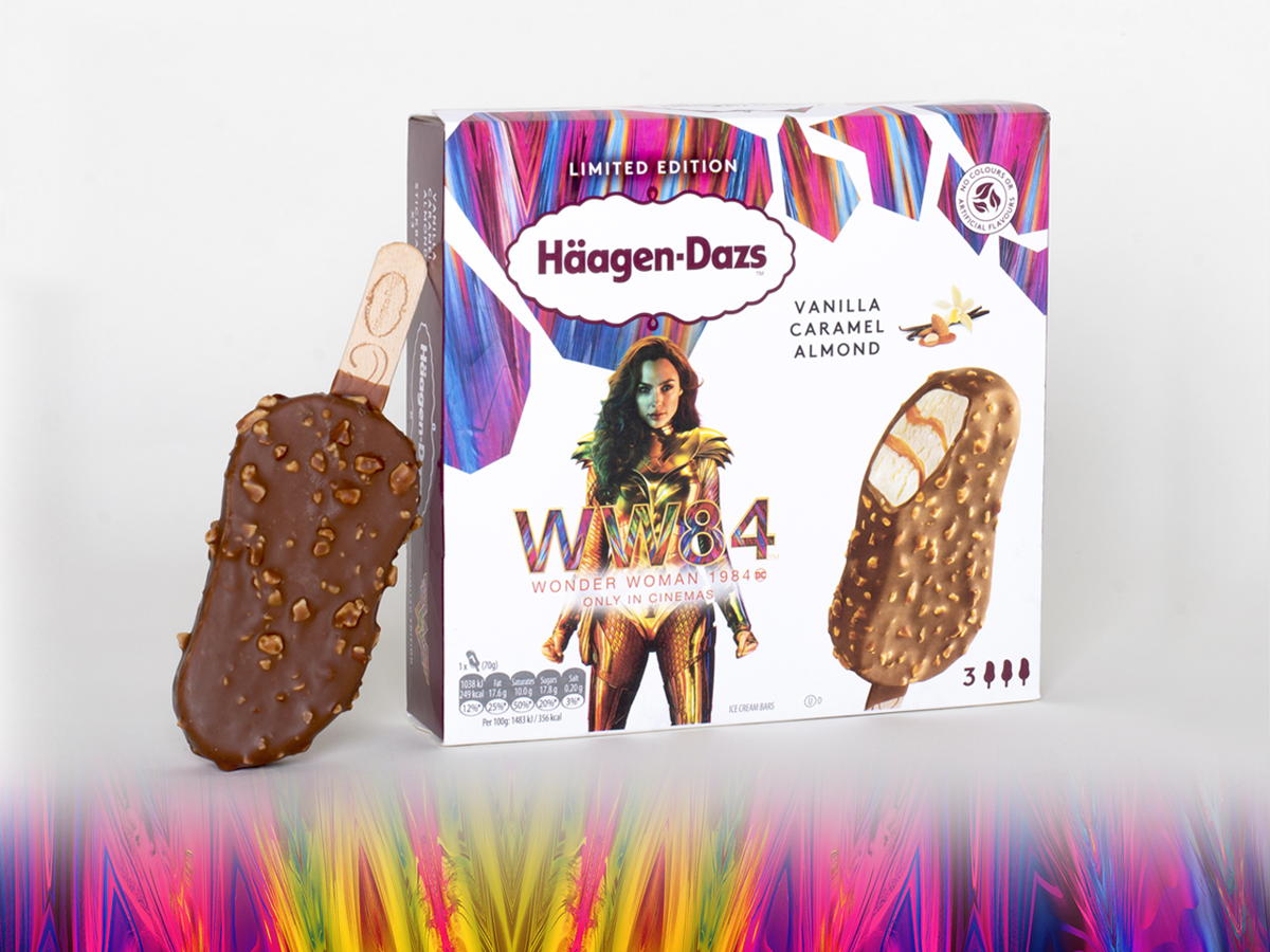 Haagen-Dazs unveils limited edition ice cream for new Wonder Woman movie