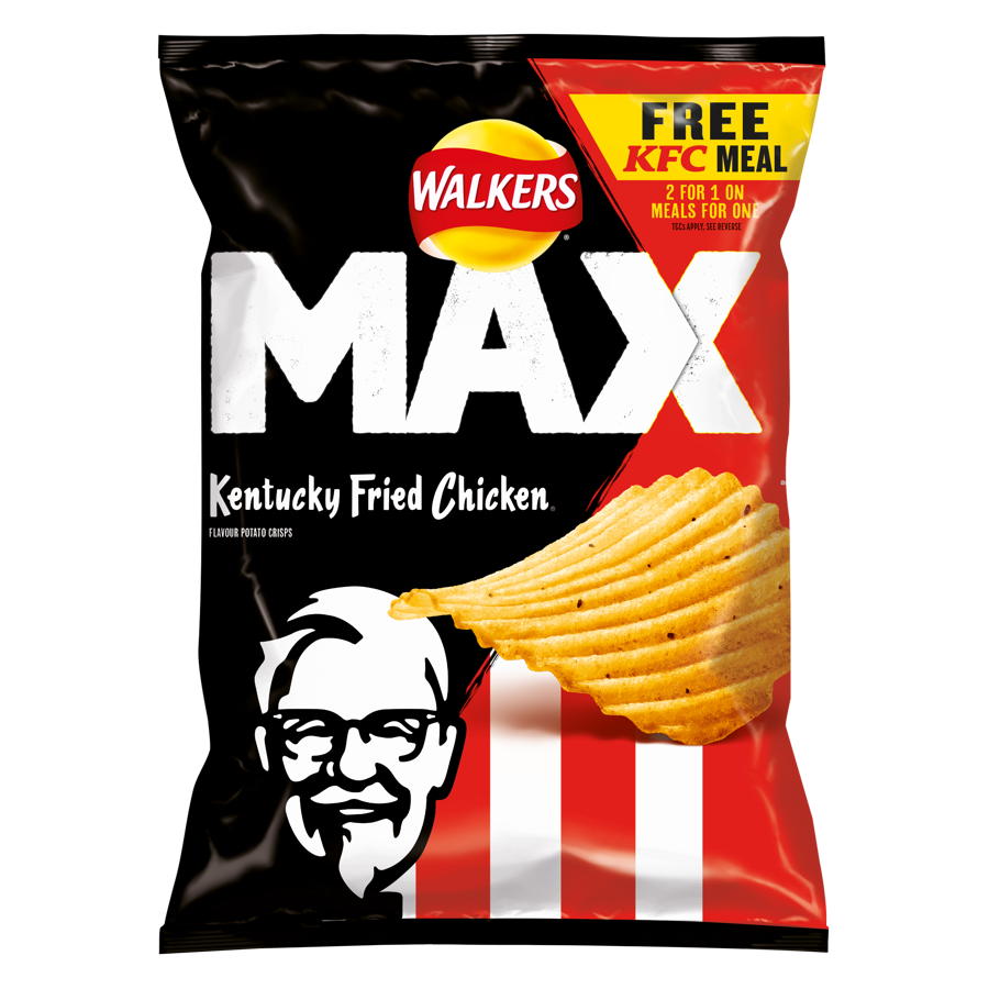 New TV campaign promotes Walkers MAX x KFC crisps  