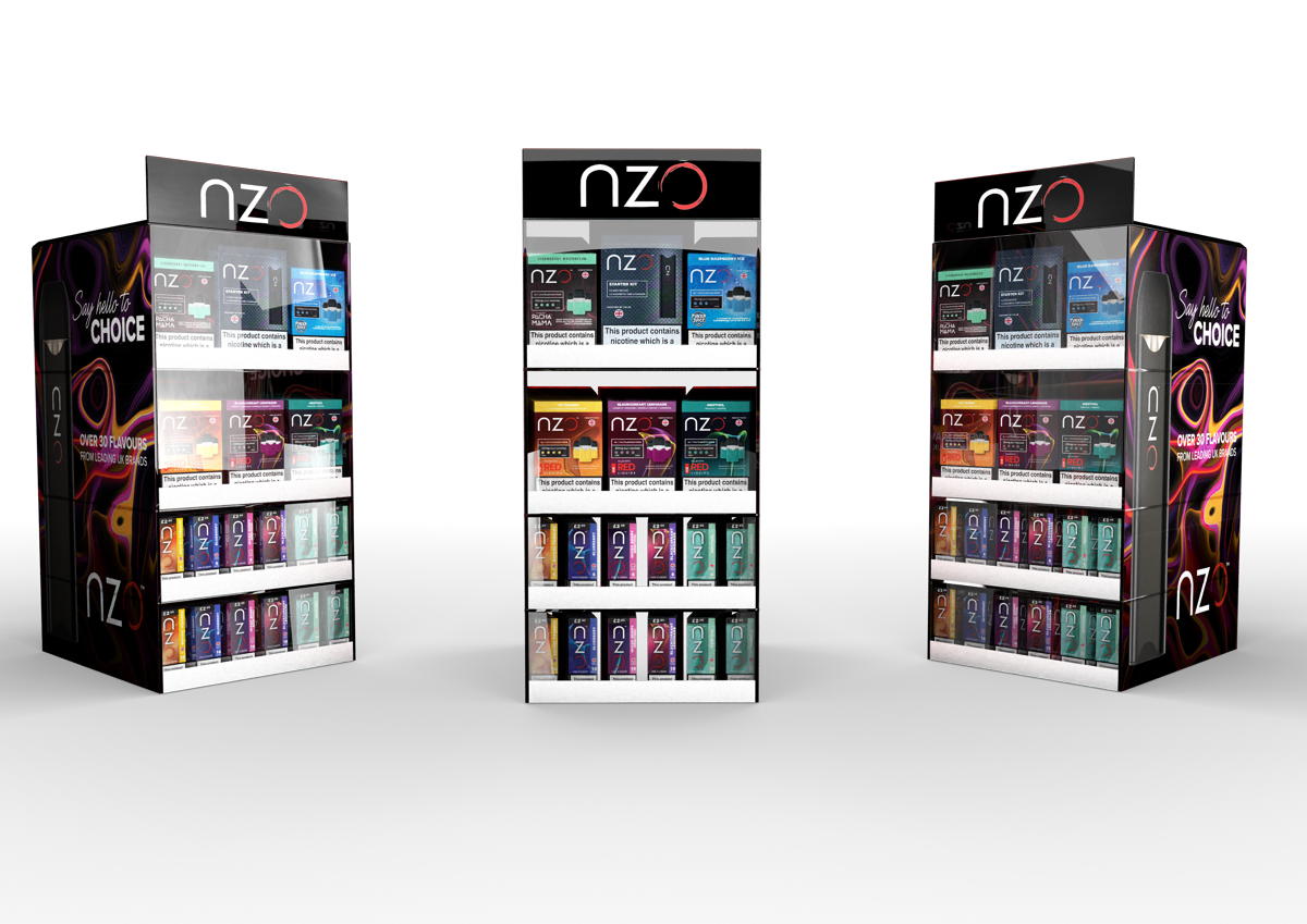 Vaping brand nzo secures listings at Nisa, Costcutter