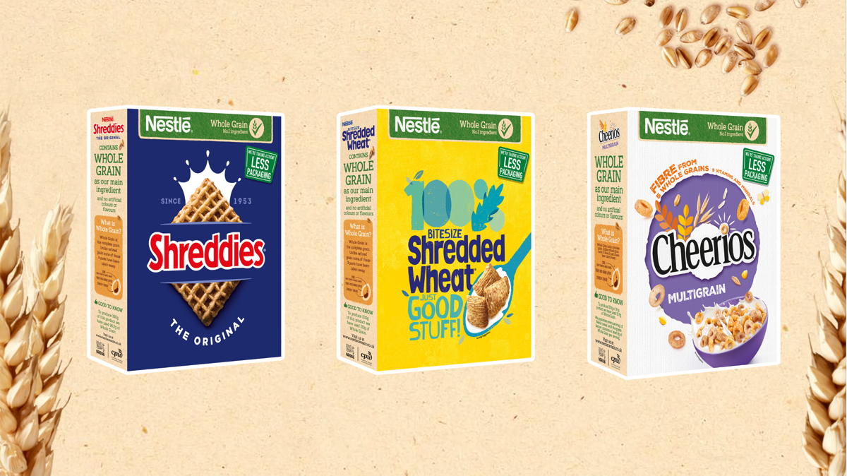 Nestlé Cereals to reduce packaging in plastic fight