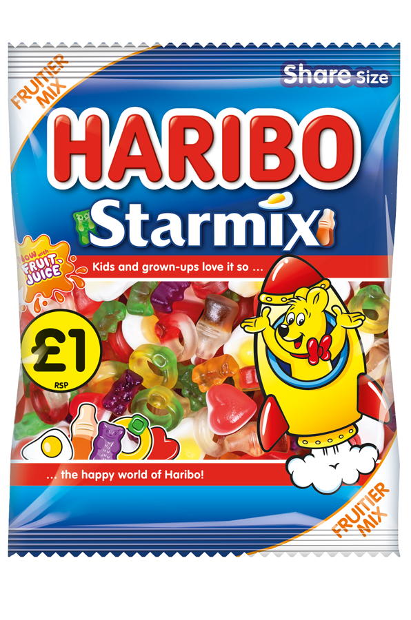 Haribo unveils new fruitier mix for Starmix