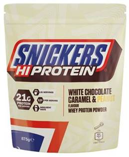 New Snickers white protein bar & powder