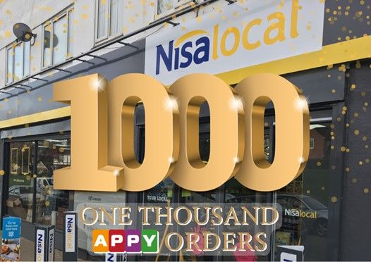 Northampton retailer makes 1,000 deliveries since launch in November