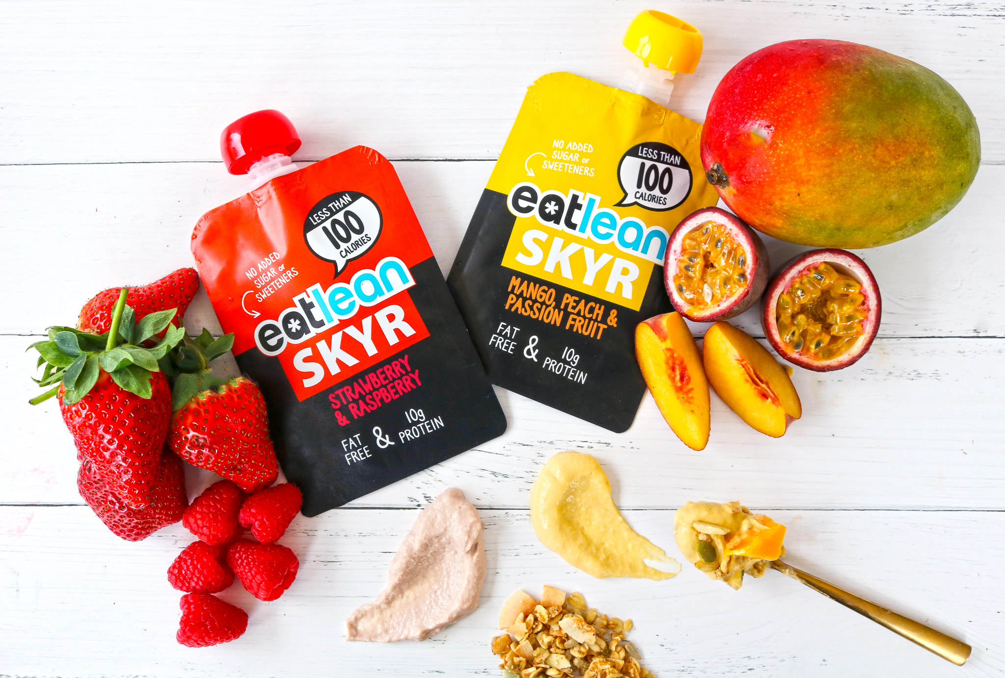 Snack on-the-go with Eatlean’s new Skyr Pouches