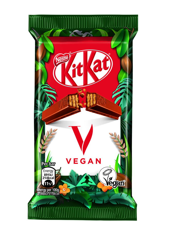 Nestlé announces vegan KitKats