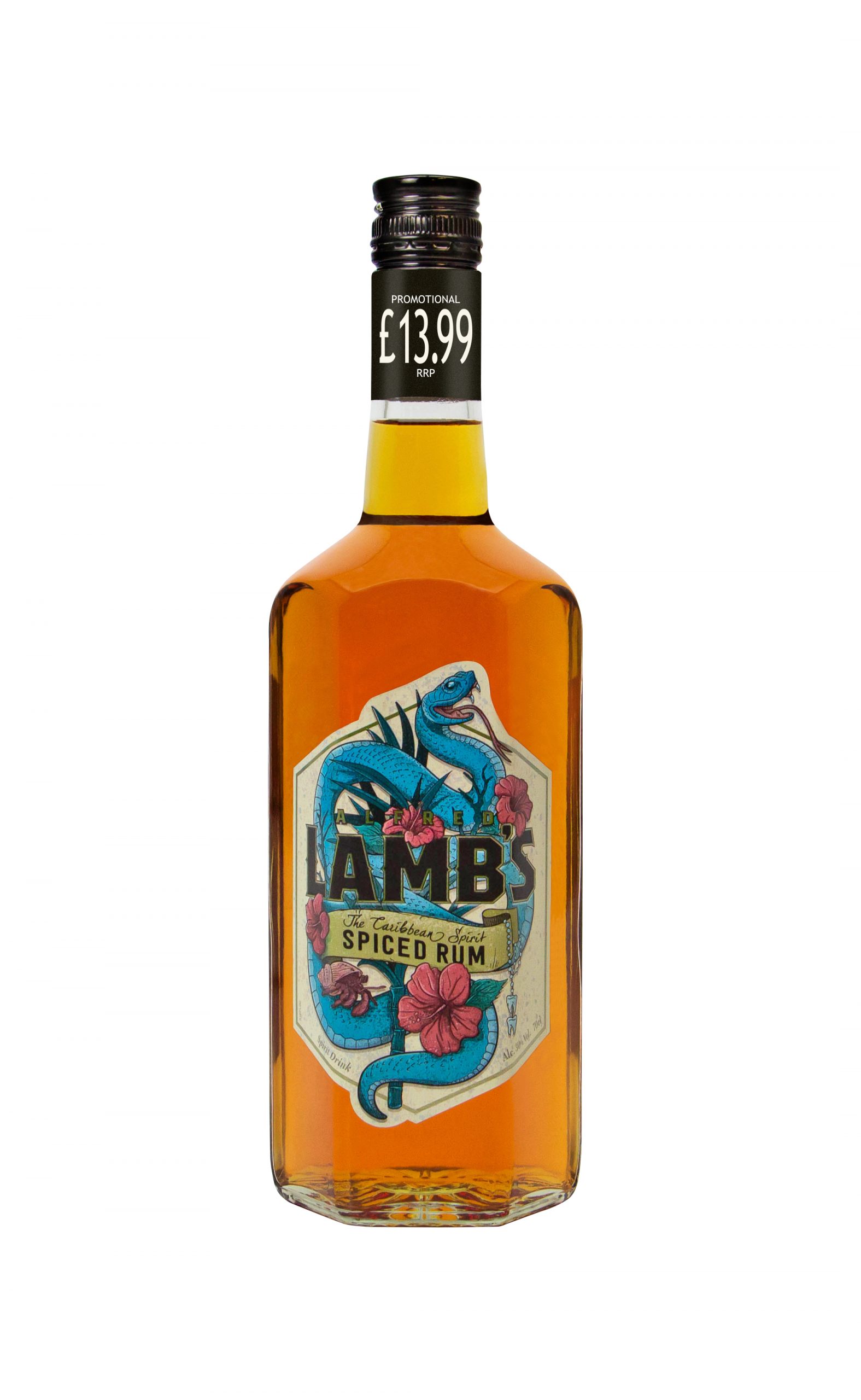 New £13.99 price-mark for Lamb’s Spiced Rum