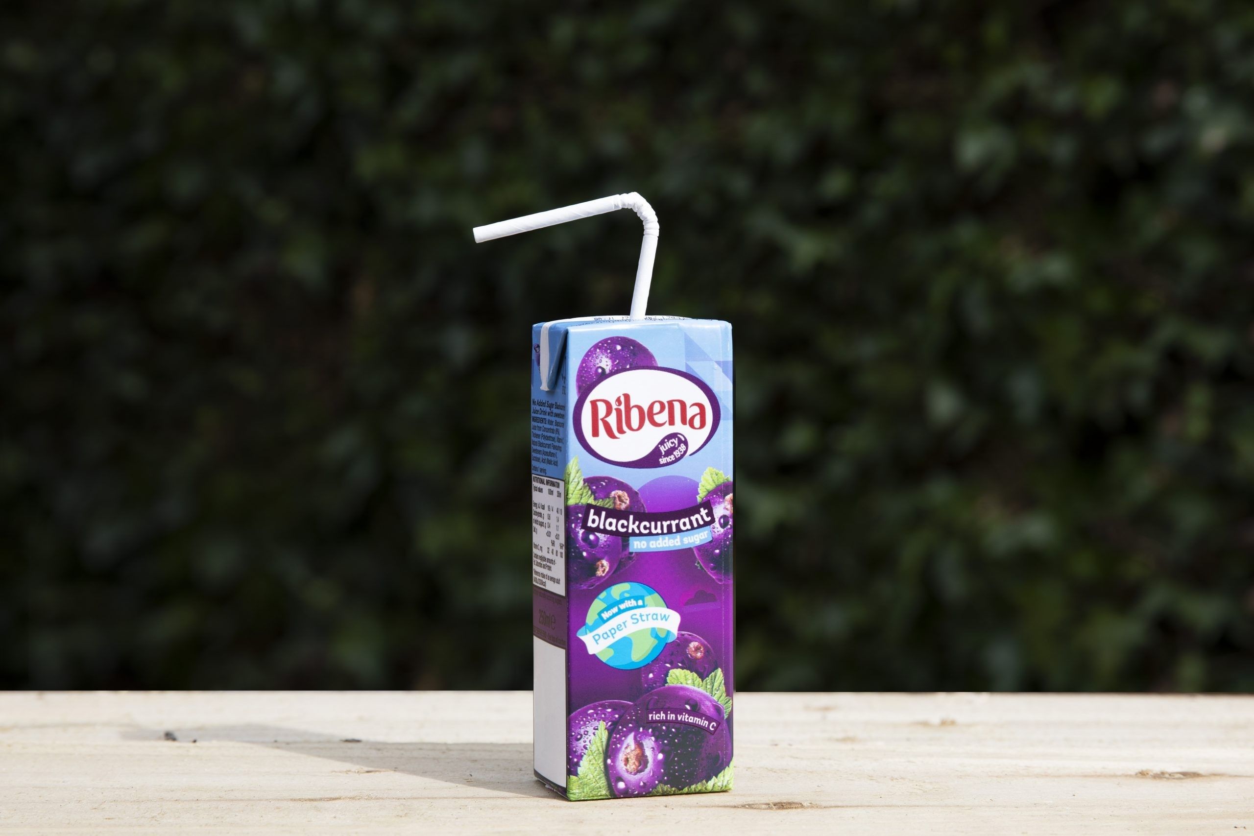 Ribena says goodbye to plastic straws