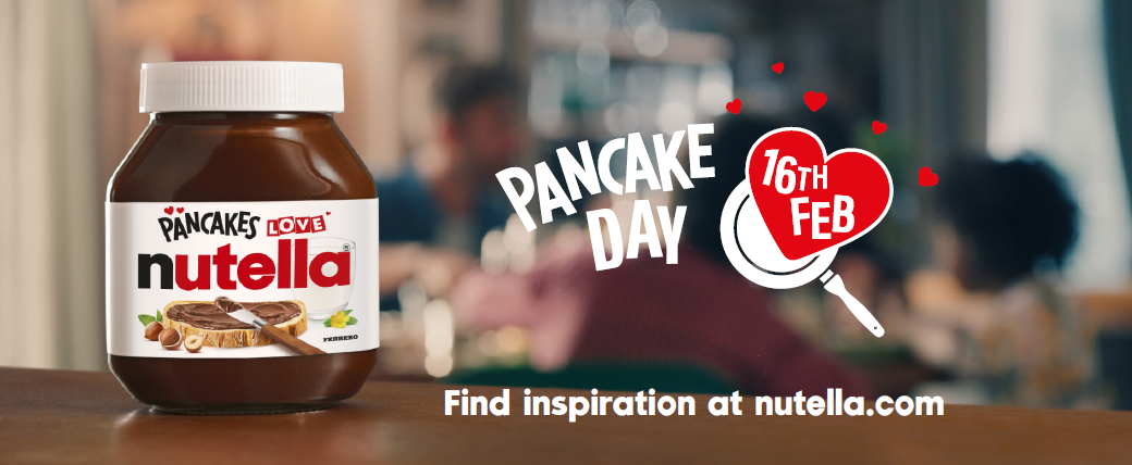 Nutella hits TV with new Pancake Day ad
