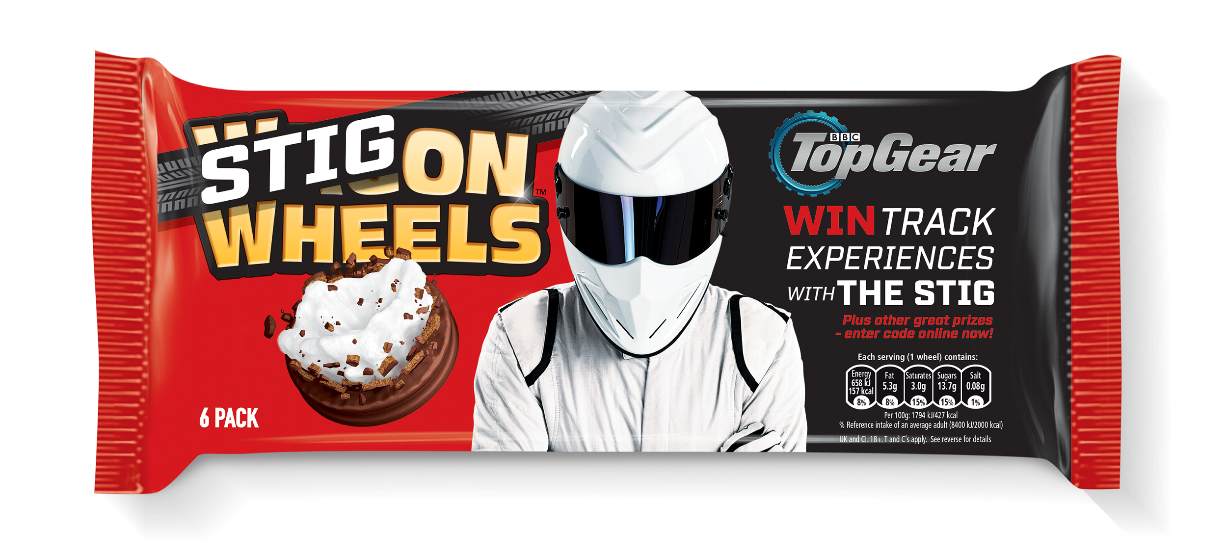 Wagon Wheels gears up for epic on-pack promotion with The Stig