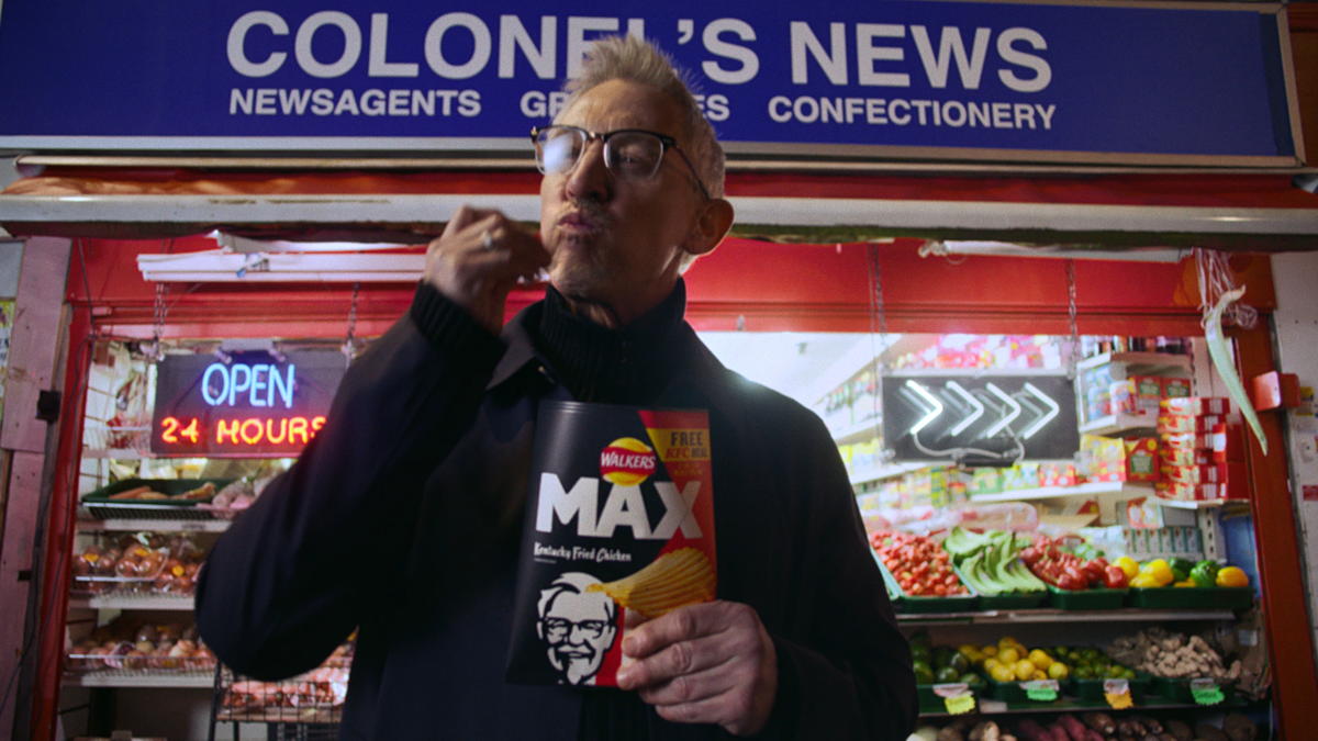 New TV campaign promotes Walkers MAX x KFC crisps  