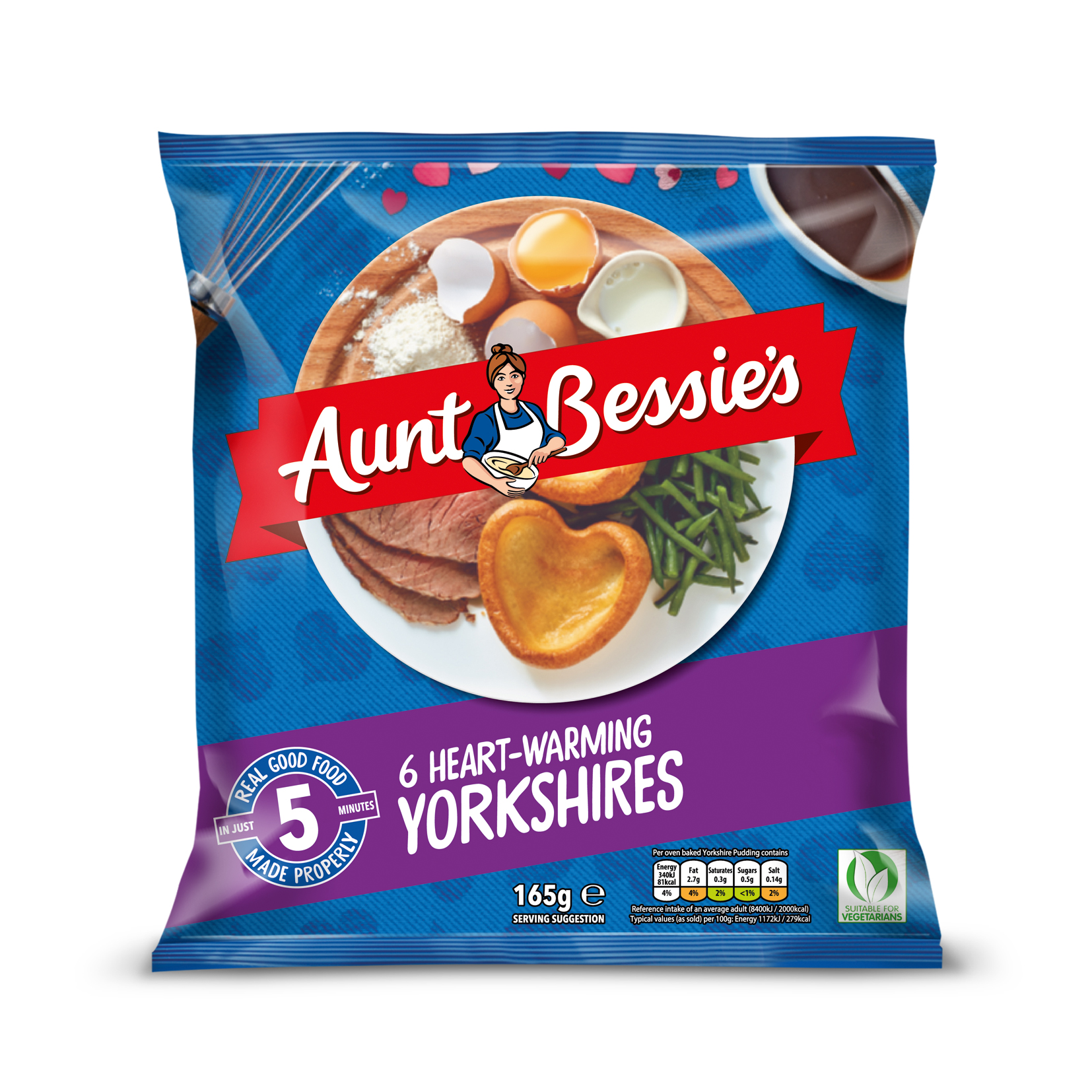 Aunt Bessie’s brings back heart-shaped Yorkshire puddings for Mother’s Day