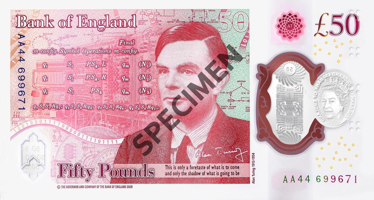 Bank of England unveils new polymer £50 note