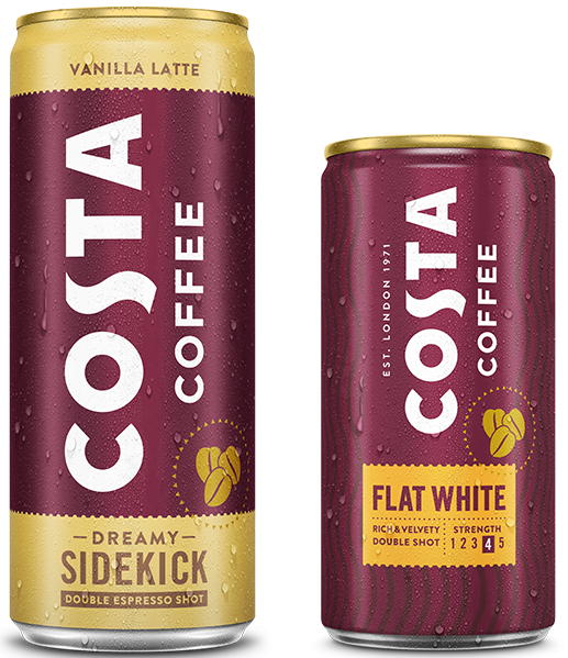 Costa Coffee expands RTD range with two new variants