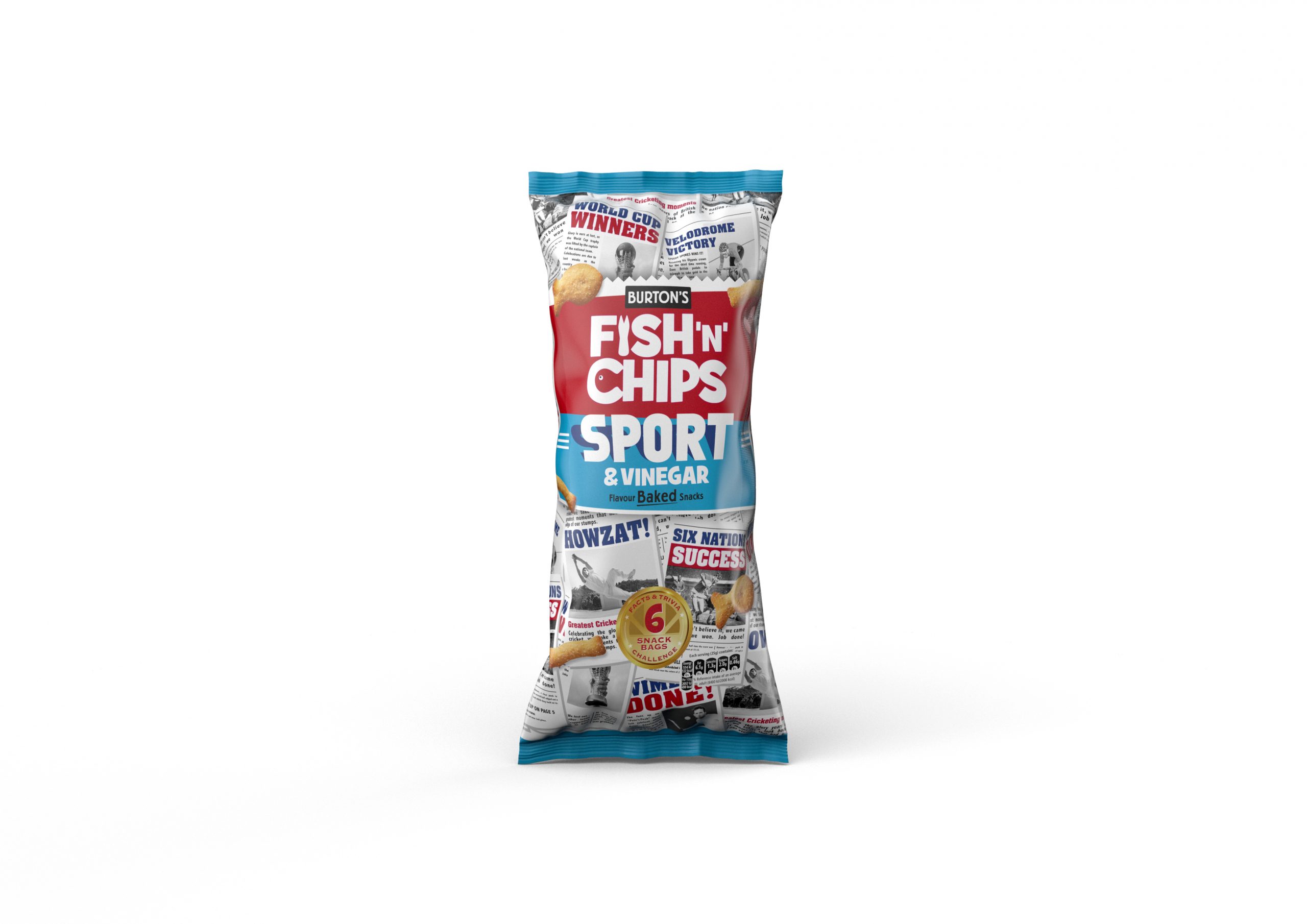 Burton’s gives Fish ‘N’ Chips a sporty new look