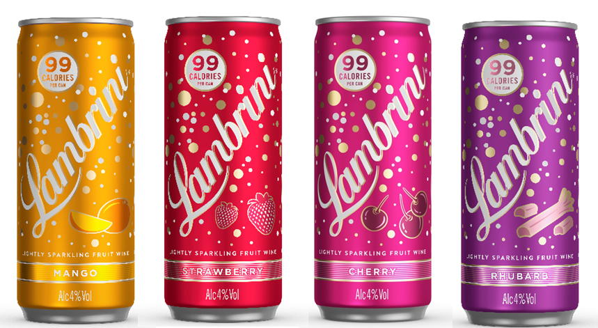 Lambrini unveils new RTD cans