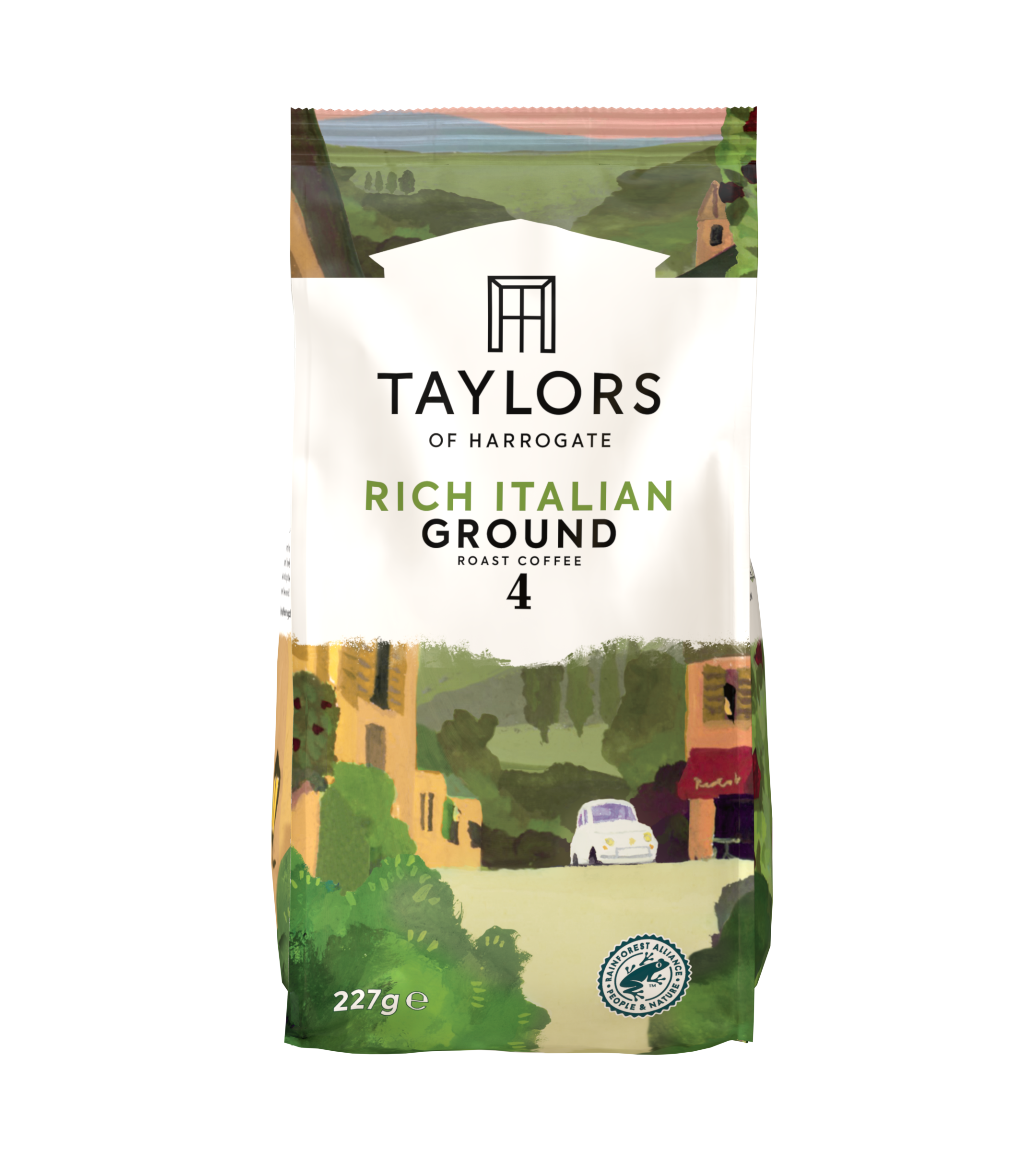 Refresh for Taylors Of Harrogate coffee packaging