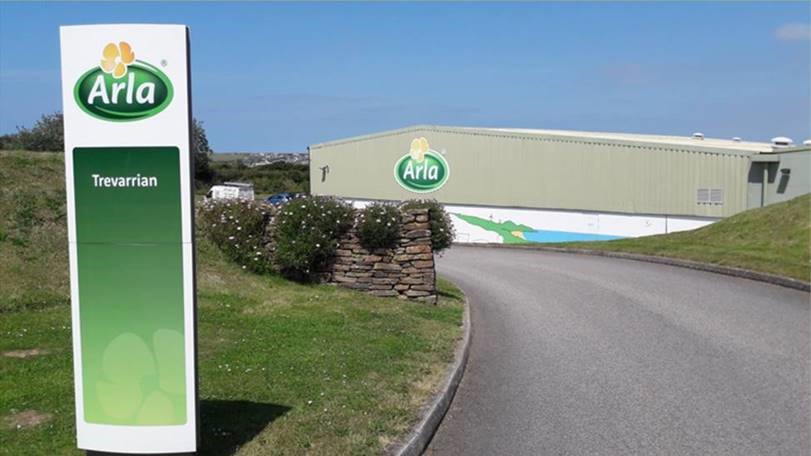 Arla Foods plans to close Cornwall plant
