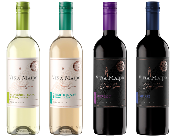 Concha y Toro launches new Vina Maipo packaging