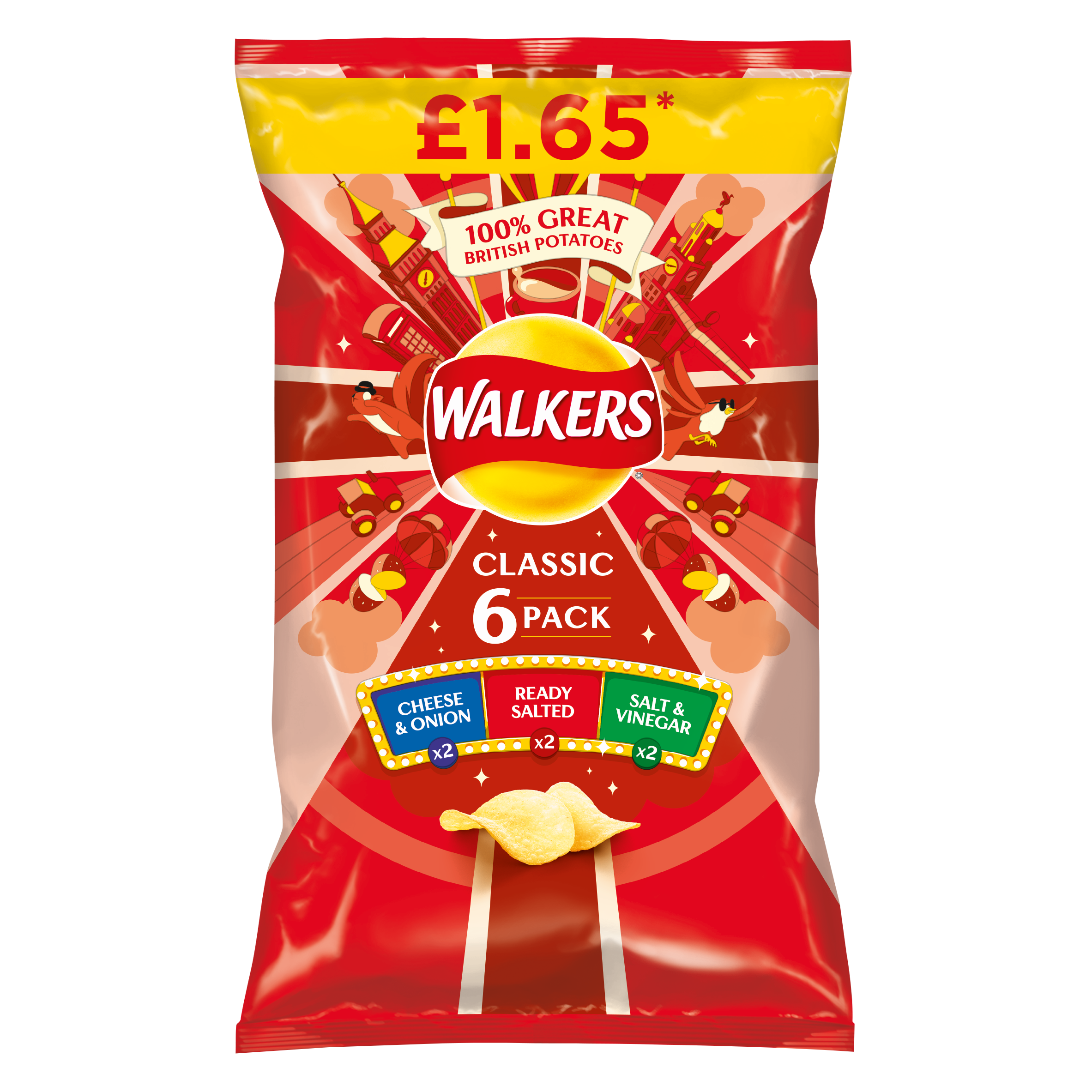 Walkers launches range of PMPs exclusively for convenience