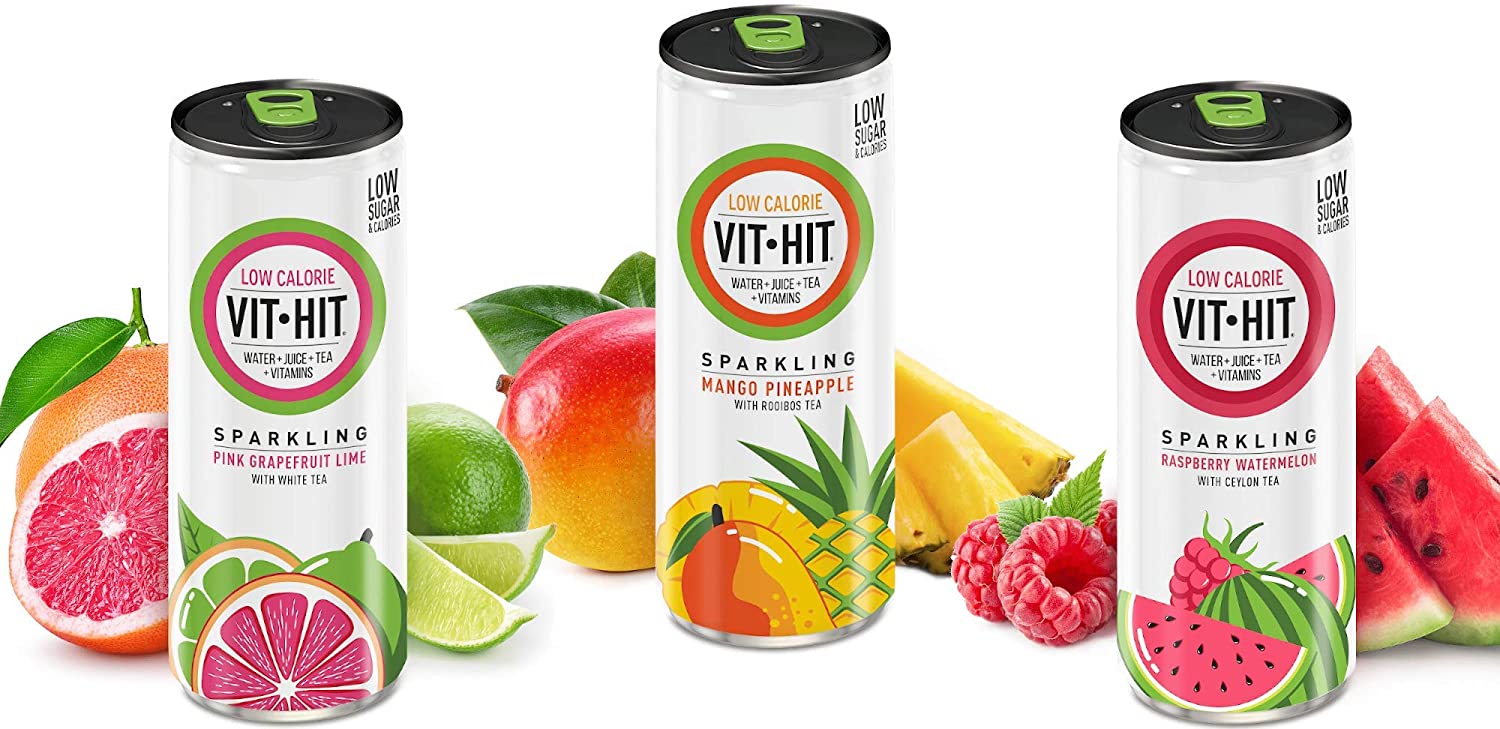 Epicurium add new VIT HIT Sparkling range to their healthy drinks