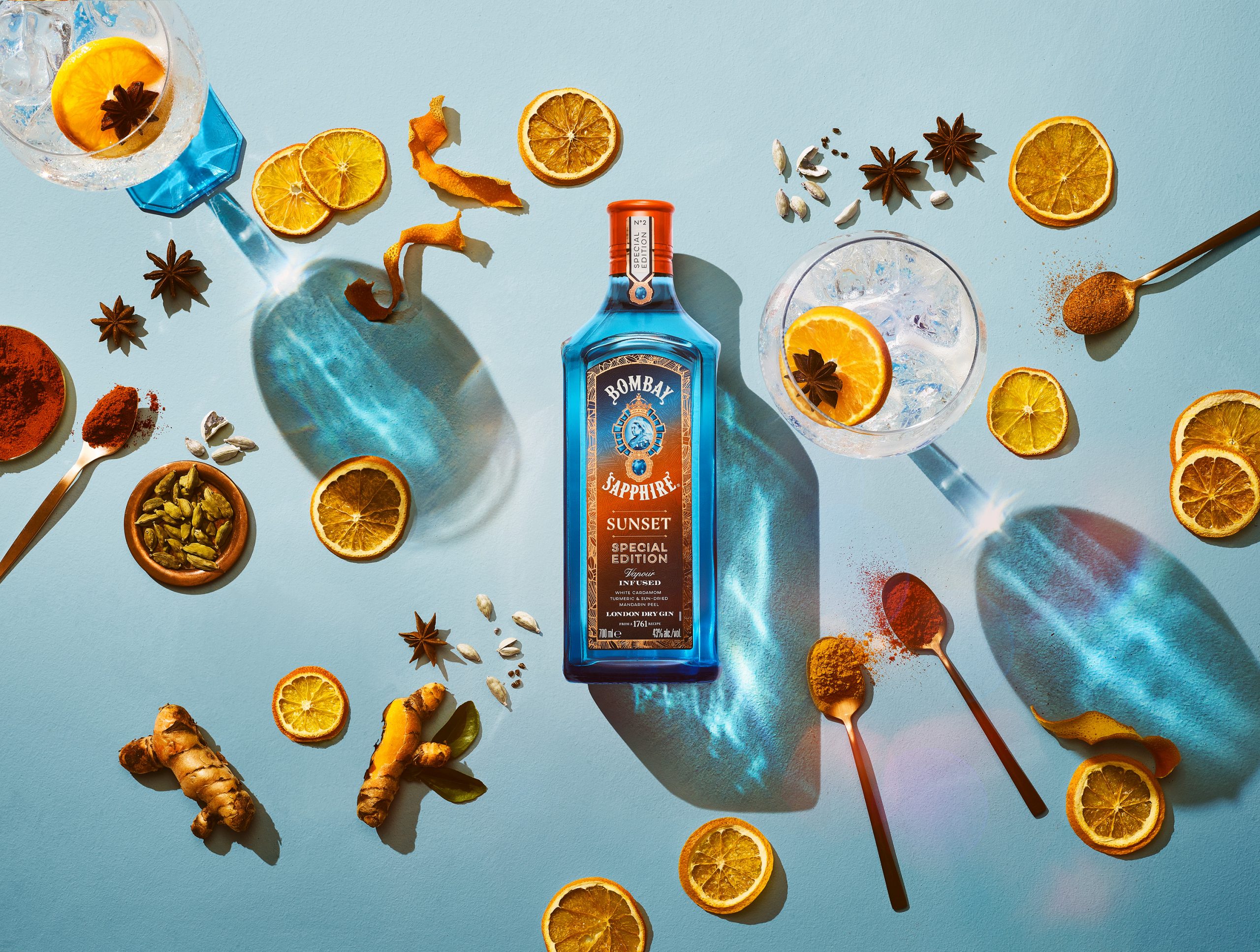 Bombay introduces new Sapphire Sunset special edition gin