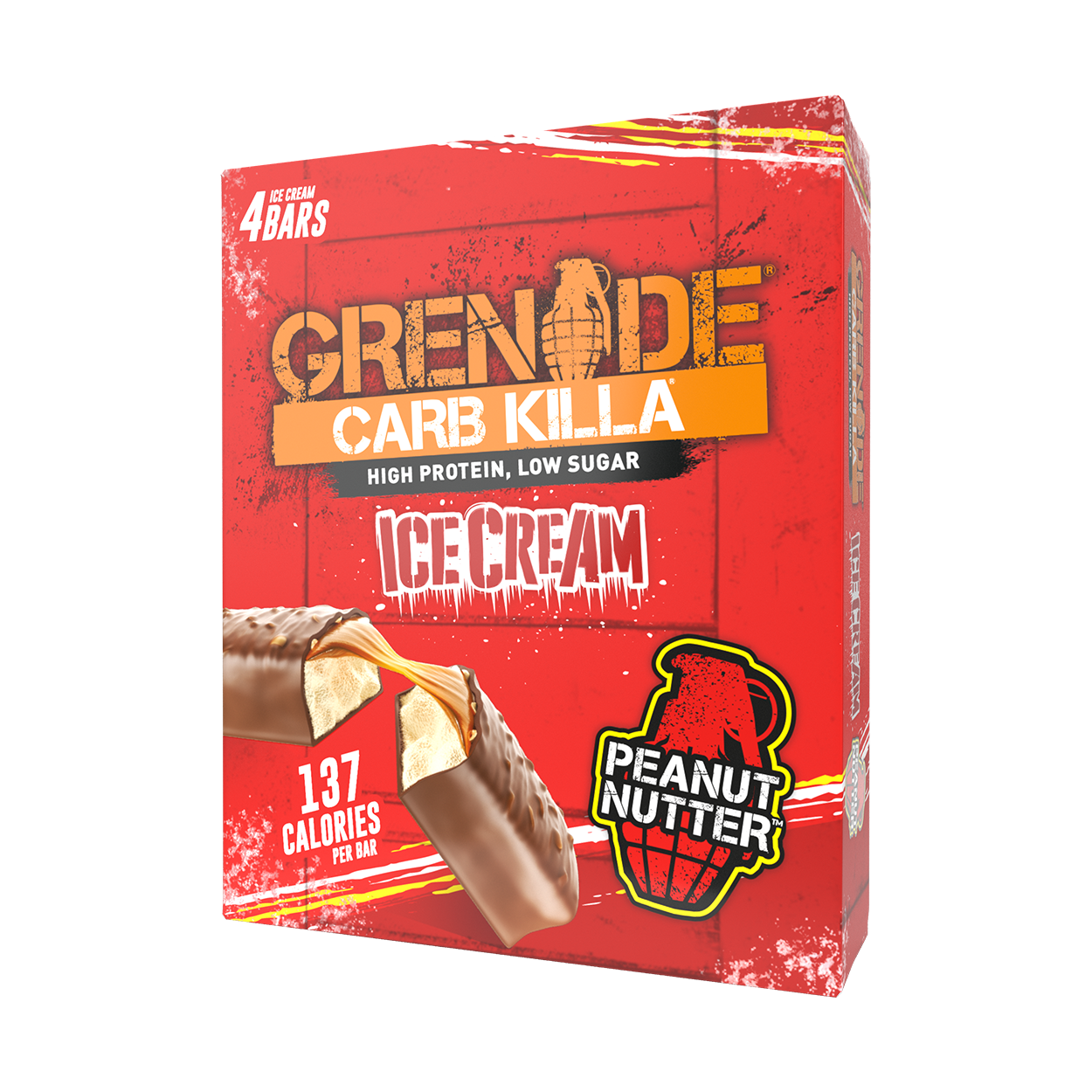 Grenade launch low sugar, high protein Carb Killa ice cream