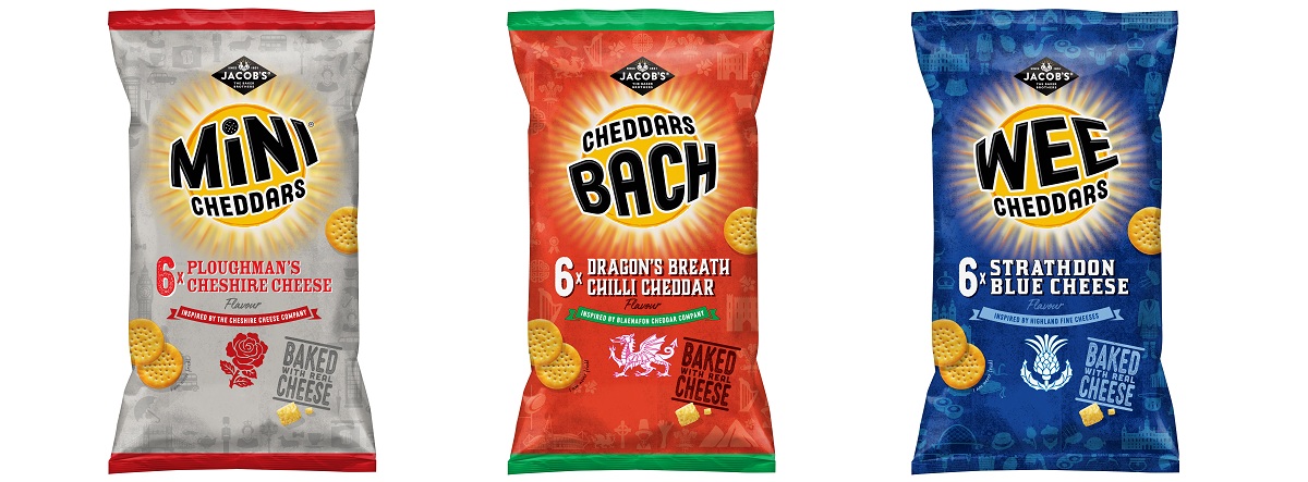 Jacob’s Mini Cheddars launches regionally-inspired variants