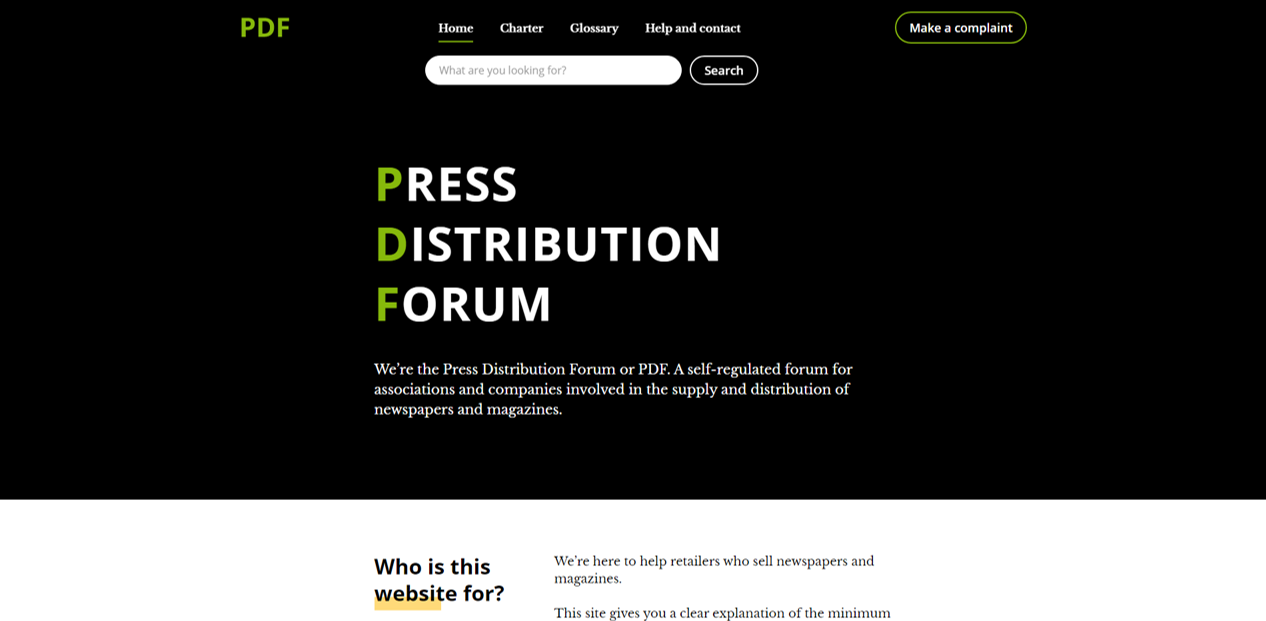 Press Distribution Forum releases updated Press Distribution Charter