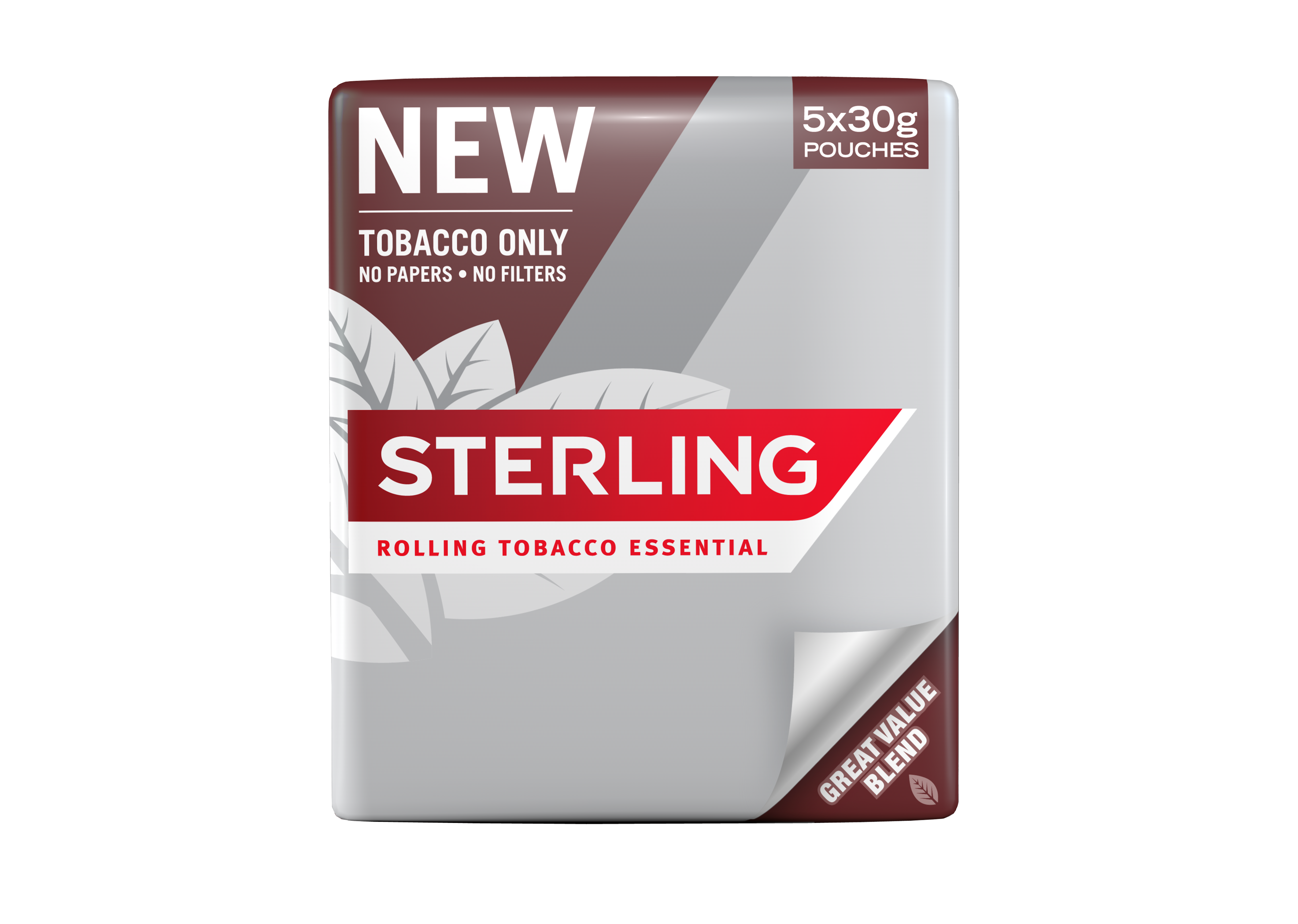JTI launches Sterling Rolling Tobacco Essential 30g
