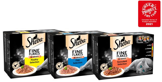 Sheba Fine Flakes in Gravy boasts strong first year